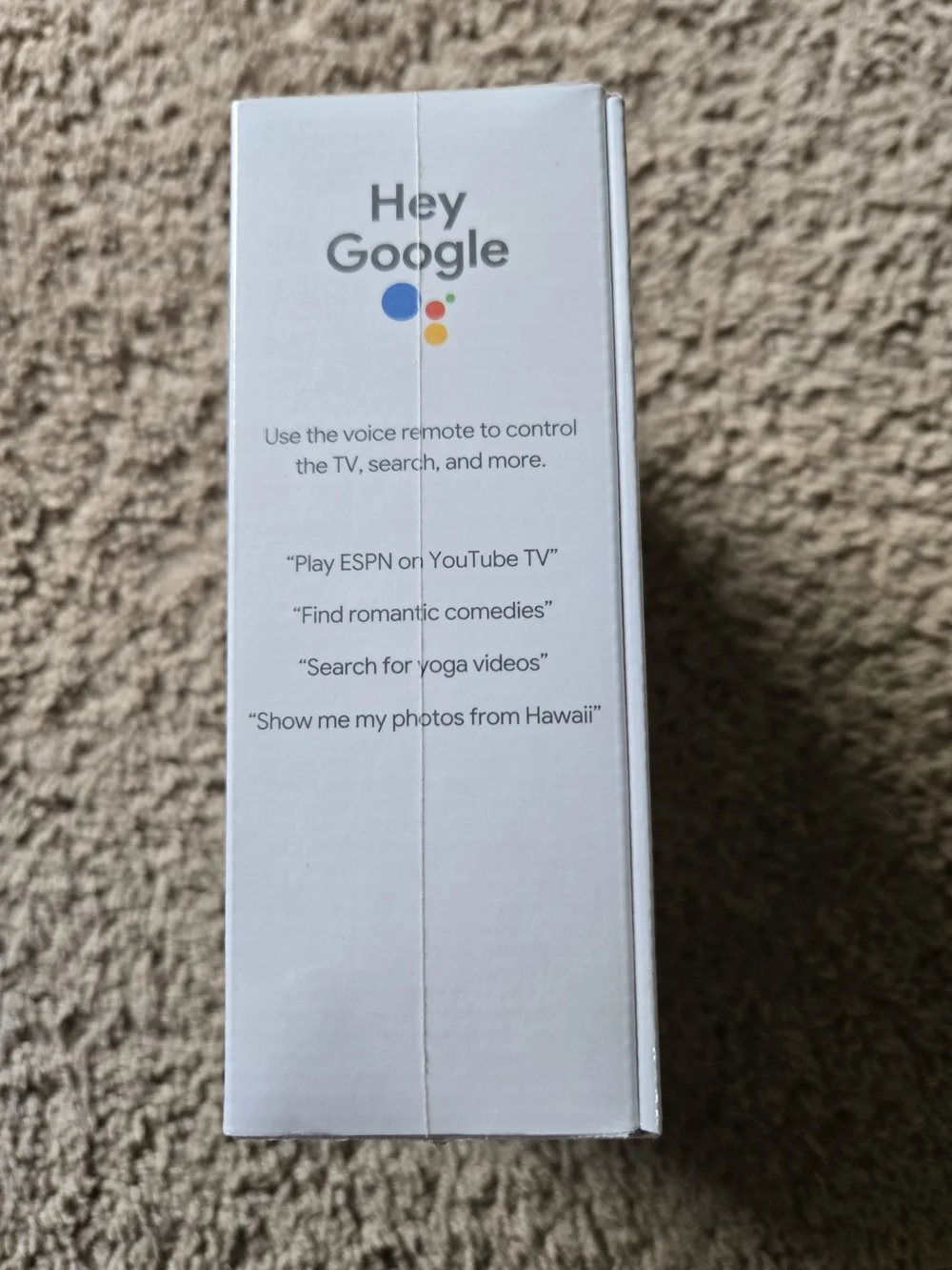 Google Chromecast with Google TV - Snow